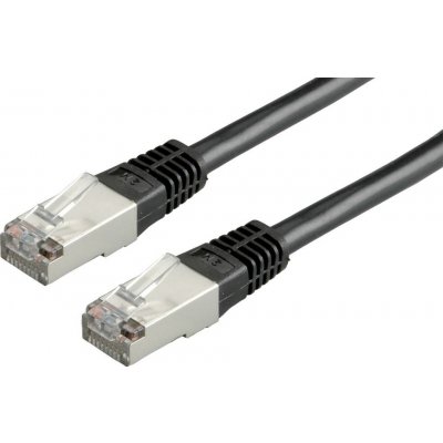 Roline 21.15.0335 RJ45 CAT 5e S/FTP, 1m, černý – Sleviste.cz