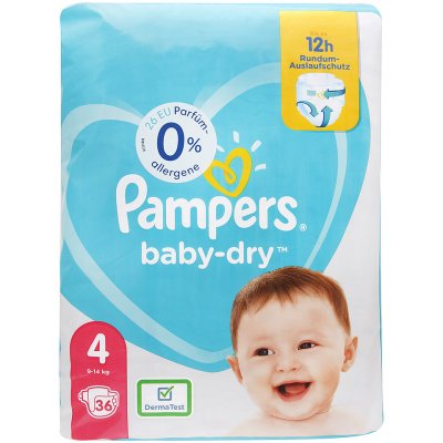 Pampers Baby Dry 4 36 ks