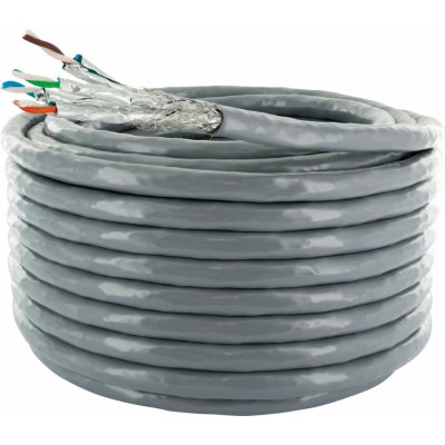 Schwaiger NWKU6010 051 CAT 6A (S/FTP), 10m, šedý – Hledejceny.cz