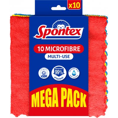 Spontex Microfirbe Multi Usages hadřík 10 ks – Hledejceny.cz
