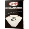Filtry do kávovarů Moccamaster č. 1 80 ks