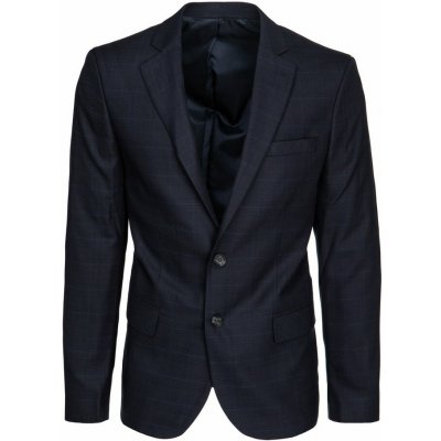 Trendy kárované pánské sako modrá – Hledejceny.cz