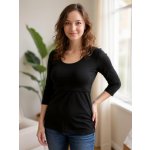 Jožánek kojicí tričko Kateřina 3/4 rukáv bordo – Sleviste.cz