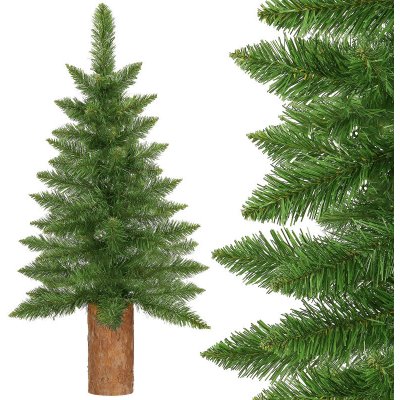 SPRINGOS Vánoční stromek Jedle na kmínku PREMIUM 100 cm