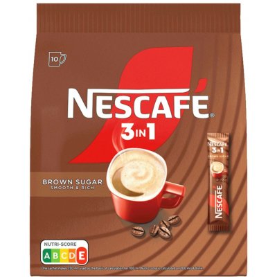 Nescafé 3v1 Brown Sugar 10 x 16,5 g – Zboží Dáma