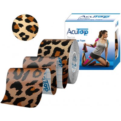 Nasara AcuTop Tape leopard 5cm x 5m – Zboží Mobilmania