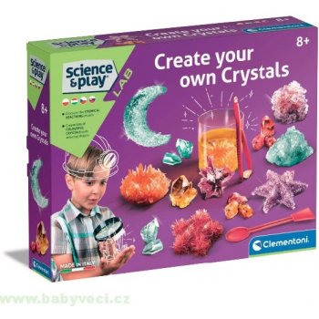CLEMENTONI Science&Play Laboratoř Vytvoř si vlastní krystaly