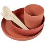 Bo Jungle jídelní sada CPLA Terracotta 5 ks – Zbozi.Blesk.cz