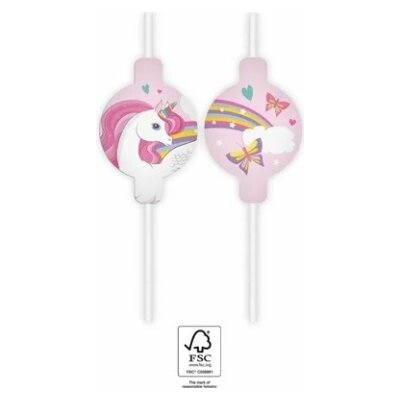 Procos Brčka papírová EKO Jednorožec 4 ks – Zboží Mobilmania