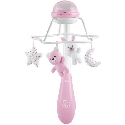Chicco Duhový kolotoč 3v1 růžová – Zbozi.Blesk.cz
