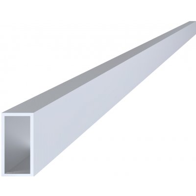 Hliníkový jekl 40x20x2 mm, délka 6000 mm – Sleviste.cz