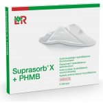 Suprasorb X + PHMB Krytí Antimikrobiální sterilní 5 x 5cm 5 ks – Hledejceny.cz