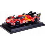 Bburago Ferrari Racing 499P LMH Červená 51 1:24 – Zboží Dáma