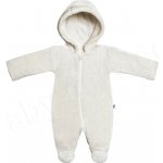 Baby Service Zimní kombinéza s kapucí wellsoft smetanová – Zboží Dáma