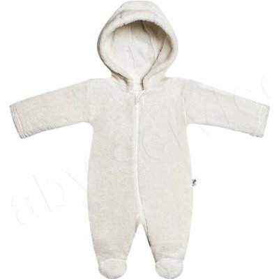 Baby Service Zimní kombinéza s kapucí wellsoft smetanová – Zboží Dáma