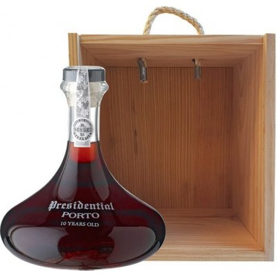 C. da Silva (Vinhos) S.A. Porto Presidential Tawny 10y Karafa 20% 0,75 l (dřevěná kazeta) – Hledejceny.cz