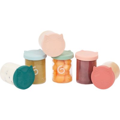 Babymoov skleněné misky s víčky Isy bowls 6x 250 ml – Zboží Mobilmania