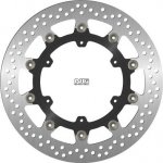 NG přední brzdový kotouč KTM 1090 ADVENTURE 13-17, 1190ADV/1090ADV 13-17, 1290 SUPER ADV 17-21,+ADV 790 18-20, 890 ADV. 21 (320X137X5mm) (6X6,5mm) plovoucí (prostředek hliníkový) | Zboží Auto