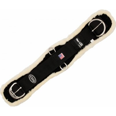 Pool's Podbřišník Airflow Comfort s umělým beránkem černá – Zboží Dáma