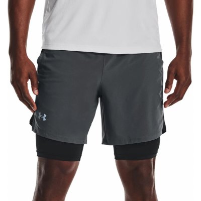 Under Armour UA launch SW 7'' 2N1 short-GRY – Zboží Mobilmania