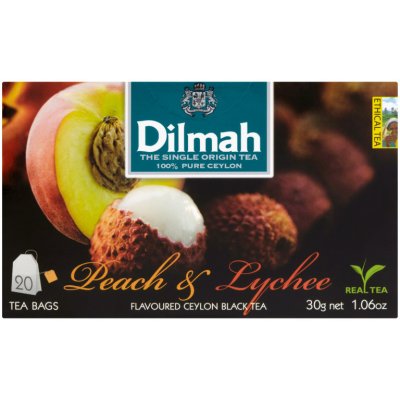 Dilmah Peach & Lychee čaj černý broskev a liči čínské 20 x 1,5 g – Zbozi.Blesk.cz