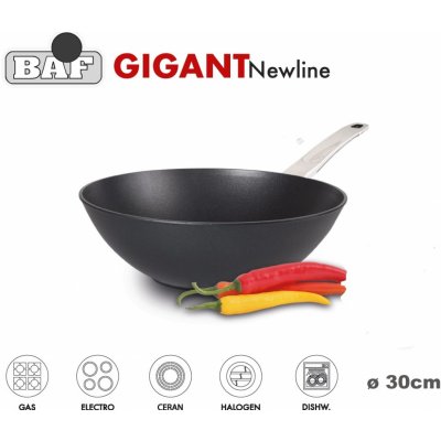 BAF gigant new line + víko indukce wok 30 cm