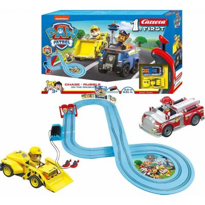 Carrera Autodráha FIRST Paw Patrol On the Double 2,9 m Multicolor