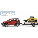 Bruder 2925 JEEP WRANGLER s malým nakladačem