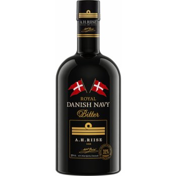 A.H. Riise Royal Danish Navy Westindian Bitter 32% 0,5 l (holá láhev)