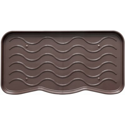 MultiDecor Univerzální plastový odkapávač na boty Fala hnědá 38 x 75 cm – Zboží Dáma
