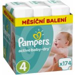 Pampers Active Baby 4 174 ks – Zbozi.Blesk.cz