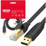 Unitek Y-SP02001B RJ-45 na USB-A, konzolový, 1,8m – Zboží Živě