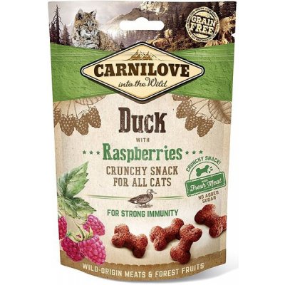 Carnilove Cat Crunchy Snack Duck&Raspberries 50 g