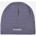 Salomon beanie LC2631100 blue granite – Hledejceny.cz