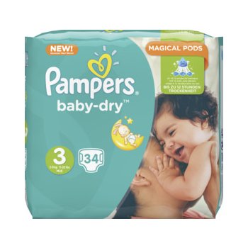 Pampers Baby 3 34 ks