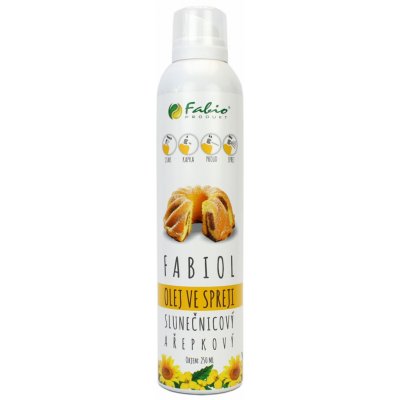 Fabio Slunečnicový a řepkový olej ve spreji 250 ml – Zboží Dáma
