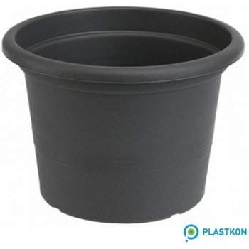 Plastkon květináč CAMPANULA plastový antracitový d50 x 37 cm