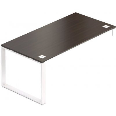 Rauman Stůl Creator 180 x 90 cm, bílá podnož, 1 noha, wenge – Zboží Mobilmania