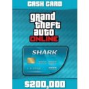 Grand Theft Auto Online Tiger Shark Cash Card 200,000$