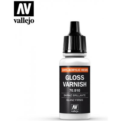 Vallejo: Gloss Varnish lesklý lak 17ml – Zboží Živě