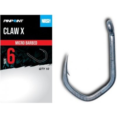 Nash Háčky Claw X Micro Barbed 10 ks vel.4 – Hledejceny.cz