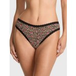 Victoria's Secret dámské kalhotky Bikini s krajkou leopardí – Hledejceny.cz