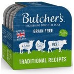Butcher's Dog Original hovězí krůtí a jehněčí 4 x 150 g – Sleviste.cz