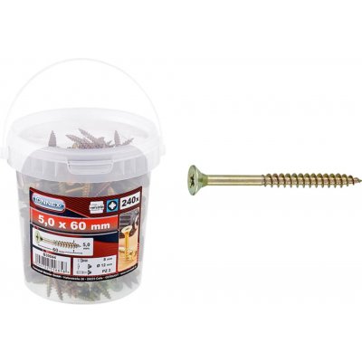 CONNEX UNI-vruty 5,0x60 mm, 240 ks – Hledejceny.cz
