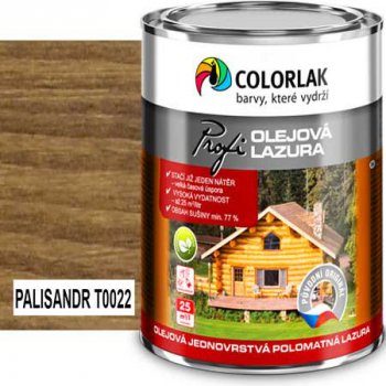 Colorlak Profi olejová lazura O 1020 2,5 l Palisandr