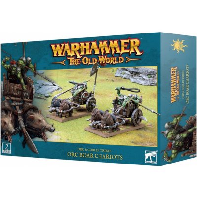 GW Warhammer The Old World Orc & Goblin Tribes Orc Boar Chariots – Zboží Živě