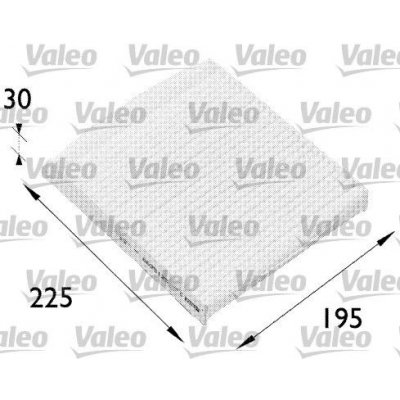 Filtr, vzduch v interiéru VALEO 698512