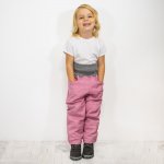 Esito dětské softshellové oteplovačky Antique pink – Hledejceny.cz