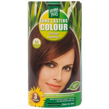 HennaPlus dlouhotrvající barva na vlasy 5.4 Indiánské léto 100 ml