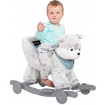 NEW BABY Kojenecké celorozepínací body New Baby Classic II šedé s hvězdičkami – Zboží Mobilmania